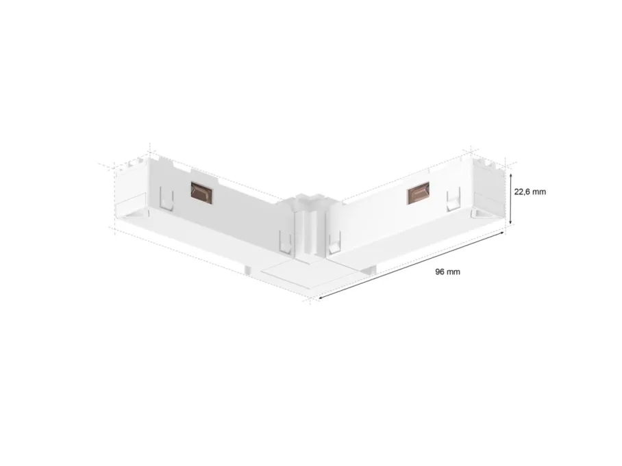 Philips Hue Łącznik narożny wewnętrzny Perifo* Oświetlenie Szynowe