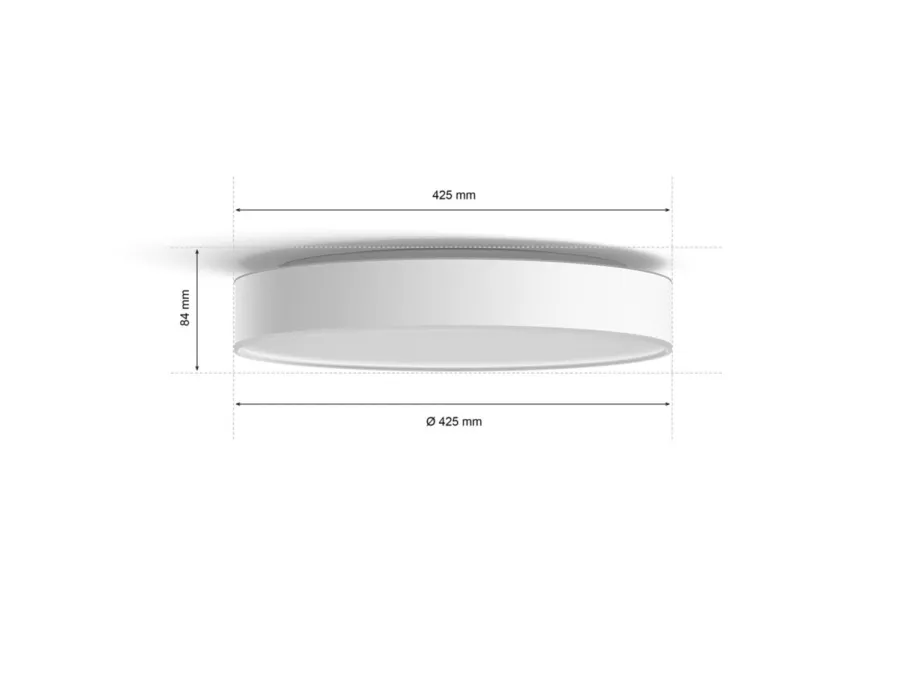 Philips Hue Duża lampa sufitowa Enrave* Lampy Sufitowe