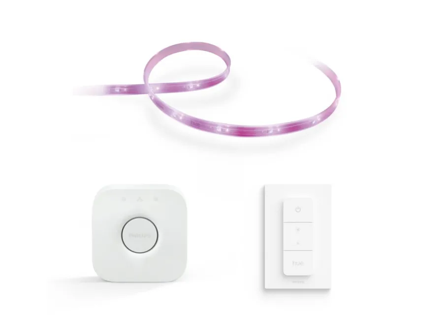 Philips Hue Endurance zestaw: lightstrip Plus + ściemniacz + mostek* Zestawy|Taśmy Led