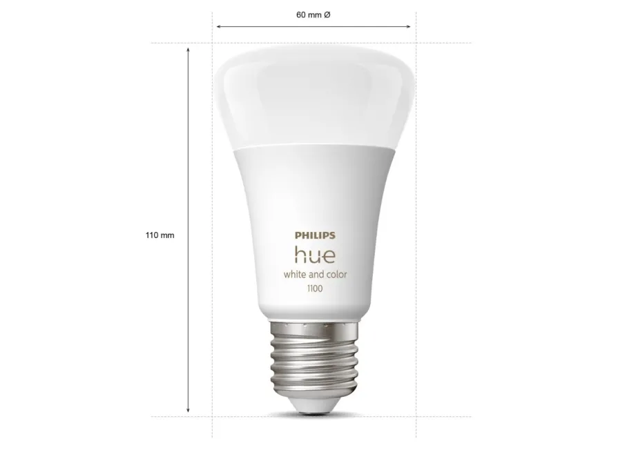 Philips Hue Inteligentna żarówka A60 E27 - 1100* Żarówki