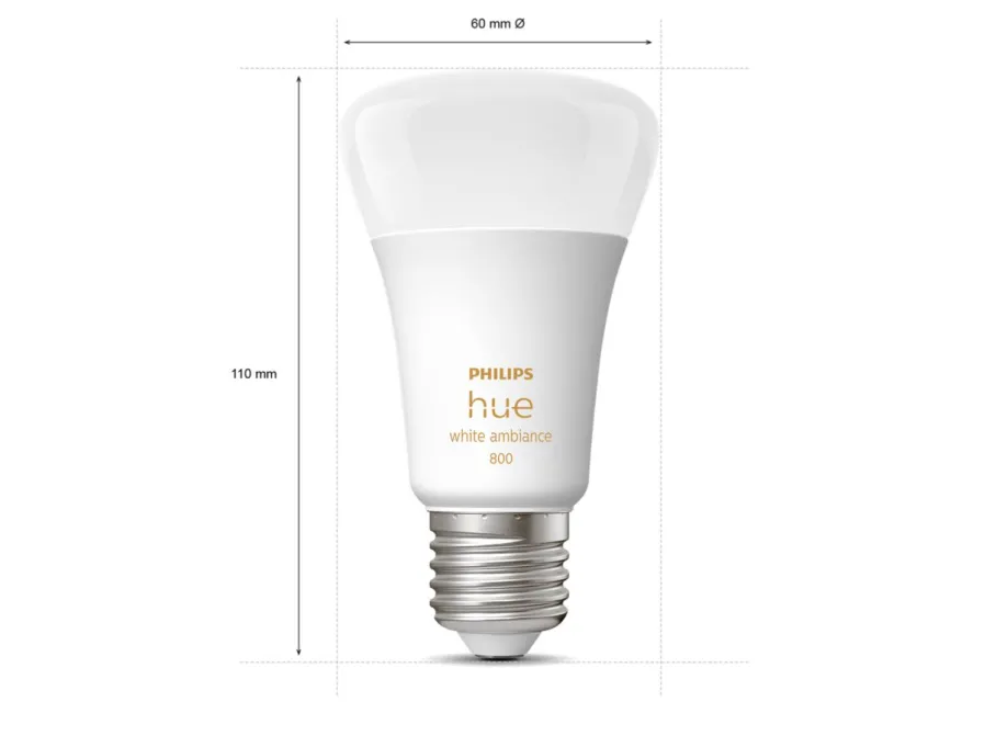 Philips Hue Inteligentna żarówka A60 E27 - 800* Żarówki