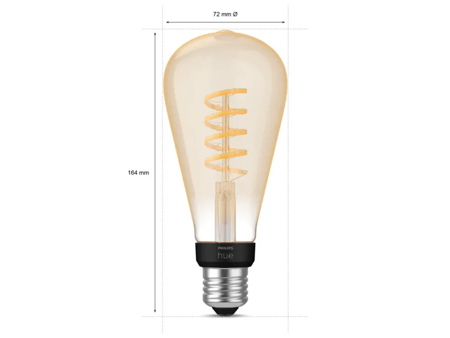 Philips Hue Inteligentna żarówka ST72 E27 Edison* Żarówki