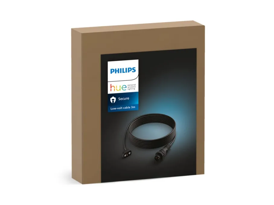 Philips Hue Kabel niskonapięciowy 3 m do kamer Secure |* Bezpieczeństwo