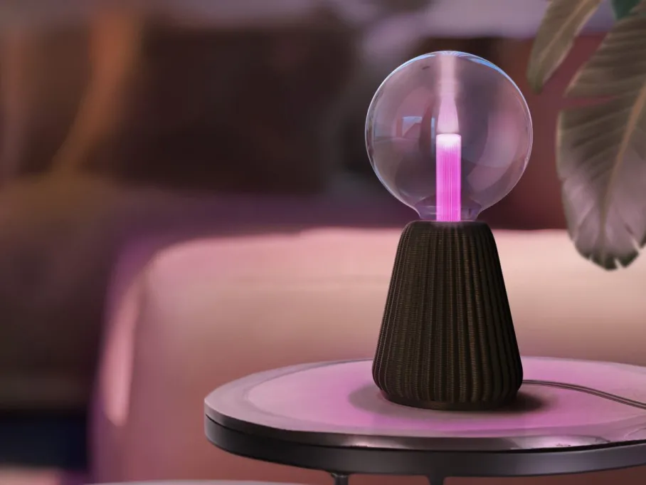 Philips Hue Lightguide duża kula + stożkowa lampa stołowa (czarna)* Zestawy|Żarówki
