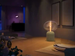 Philips Hue Lightguide Elipsa + kopułowa lampa stołowa (Szałwiowa)* Zestawy|Lampy Stołowe