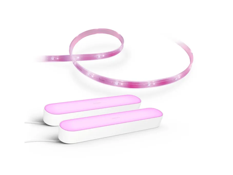 Philips Hue Pakiet: podłużne lampy Play + Taśma LED* Zestawy|Lampy Stołowe