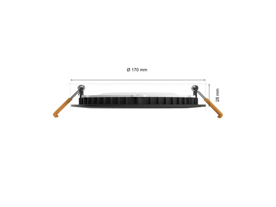 Philips Hue Wąska oprawa podtynkowa 170 mm* Lampy Wpuszczane