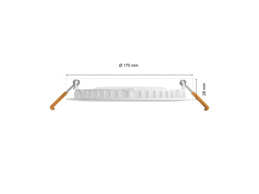 Philips Hue Wąska oprawa podtynkowa 170 mm* Lampy Wpuszczane